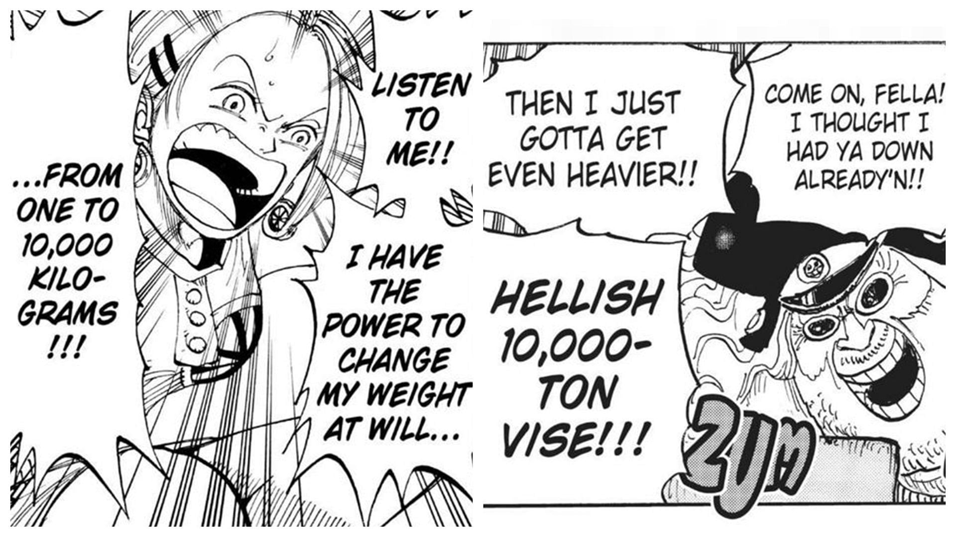 One Piece used similar Devil Fruits for Arabasta and Dressrosa's characters (Image via Shueisha)